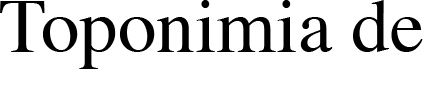 Toponimia de las Islas Canarias